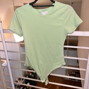 SOLD - House of Harlow Ribbed Bodysuit - NWOT